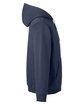 Harriton Men's Tall ClimaBloc Lined Heavyweight Hooded Sweatshirt DARK NAVY OFSide