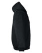 Harriton Unisex ClimaBloc Heavyweight Hooded Full-Zip Jacket BLACK OFSide
