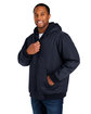 Harriton Unisex ClimaBloc Heavyweight Hooded Full-Zip Jacket DARK NAVY ModelQrt