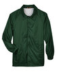 Harriton Adult Nylon Staff Jacket DARK GREEN FlatFront