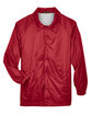 Harriton Adult Nylon Staff Jacket RED FlatFront