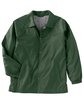 Harriton Adult Nylon Staff Jacket DARK GREEN OFFront
