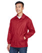 Harriton Adult Nylon Staff Jacket RED ModelQrt