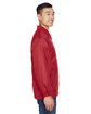 Harriton Adult Nylon Staff Jacket RED ModelSide