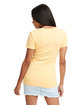 Next Level Apparel Ladies' Ideal T-Shirt BANANA CREAM ModelBack