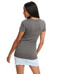 Next Level Ladies' Ideal T-Shirt WARM GRAY ModelBack