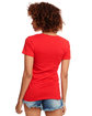 Next Level Ladies' Ideal T-Shirt RED ModelBack