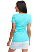 Next Level Ladies' Ideal T-Shirt TAHITI BLUE ModelBack