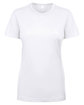 Next Level Ladies' Ideal T-Shirt WHITE FlatFront
