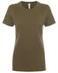 Next Level Ladies' Ideal T-Shirt MILITARY GREEN FlatFront