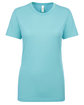 Next Level Ladies' Ideal T-Shirt TAHITI BLUE FlatFront