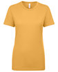 Next Level Ladies' Ideal T-Shirt ANTIQUE GOLD FlatFront