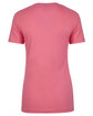 Next Level Ladies' Ideal T-Shirt HOT PINK OFBack