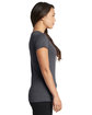 Next Level Ladies' Ideal T-Shirt DARK GRAY ModelSide