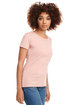 Next Level Ladies' Ideal T-Shirt DESERT PINK ModelSide