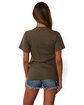 Next Level Unisex Ideal Heavyweight Cotton Crewneck T-Shirt MILITARY GREEN ModelBack