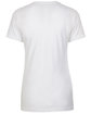 Next Level Apparel Ladies' T-Shirt WHITE FlatBack