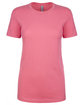 Next Level Apparel Ladies' T-Shirt HOT PINK FlatFront