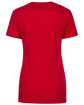 Next Level Apparel Ladies' T-Shirt RED OFBack