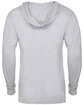 Next Level Apparel Adult Triblend Long-Sleeve Hoody HEATHER WHITE OFBack