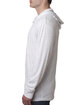 Next Level Apparel Adult Triblend Long-Sleeve Hoody HEATHER WHITE ModelSide