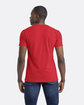 Next Level Unisex CVC Crewneck T-Shirt RED ModelBack