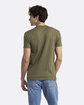 Next Level Unisex CVC Crewneck T-Shirt MILITARY GREEN ModelBack