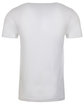 Next Level Unisex CVC Crewneck T-Shirt WHITE FlatBack