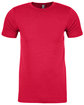 Next Level Unisex CVC Crewneck T-Shirt RED FlatFront