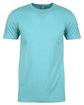 Next Level Unisex CVC Crewneck T-Shirt TAHITI BLUE FlatFront
