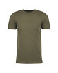 Next Level Unisex CVC Crewneck T-Shirt MILITARY GREEN OFFront