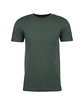Next Level Apparel Unisex CVC Crewneck T-Shirt HTHR FOREST GRN OFFront
