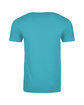 Next Level Unisex CVC Crewneck T-Shirt BONDI BLUE OFBack