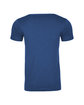 Next Level Unisex CVC Crewneck T-Shirt HEATHER COOL BLU OFBack