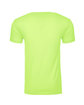 Next Level Apparel Unisex CVC Crewneck T-Shirt NEON GREEN OFBack