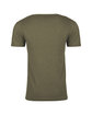 Next Level Unisex CVC Crewneck T-Shirt MILITARY GREEN OFBack