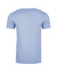 Next Level Apparel Unisex CVC Crewneck T-Shirt HTHR COLUM BLUE OFBack