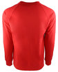 Next Level Unisex Laguna French Terry Raglan Sweatshirt RED FlatBack