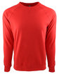 Next Level Unisex Laguna French Terry Raglan Sweatshirt RED FlatFront
