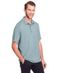 North End Men's Jaq Snap-Up Stretch Performance Polo OPAL BLUE ModelQrt