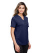 North End Ladies' Jaq Snap-Up Stretch Performance Polo CLASSIC NAVY ModelQrt
