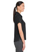 North End Ladies' Express Tech Performance Polo BLACK ModelSide