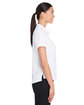 North End Ladies' Express Tech Performance Polo WHITE ModelSide