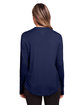 North End Ladies' Jaq Snap-Up Stretch Performance Pullover CLASSIC NAVY ModelBack
