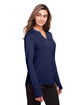 North End Ladies' Jaq Snap-Up Stretch Performance Pullover CLASSIC NAVY ModelQrt