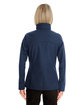 North End Ladies' Edge Soft Shell Jacket with Convertible Collar NAVY ModelBack