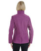 North End Ladies' Edge Soft Shell Jacket with Convertible Collar RASPBERRY ModelBack
