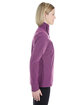 North End Ladies' Edge Soft Shell Jacket with Convertible Collar RASPBERRY ModelSide
