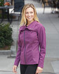 North End Ladies' Edge Soft Shell Jacket with Convertible Collar  Lifestyle