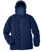 North End Men's Loft Puffer Jacket CLASSC NVY/ CRBN FlatFront